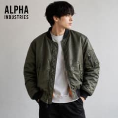 ALPHA MA-1 90s フライトジャケット USA製 リバーシブル L - メルカリ
