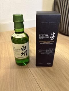山崎・白州 ウイスキーセット ミニボトル　蒸溜所限定 サントリーウイスキー 白州 ミニボトル 山崎蒸溜所限定ボトル - メルカリ