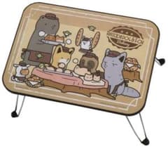 신품 너구리와 여우 미니 테이블 라스트 원