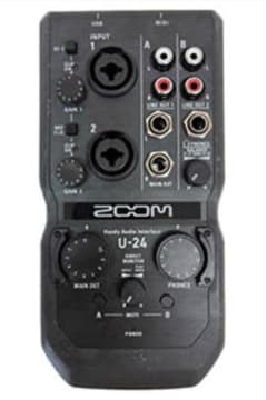 ZOOM U-24 USBオーディオインターフェース 箱あり - メルカリ