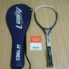 激レア！YONEX ソフトテニスラケット AERON7 未使用のサムネイル