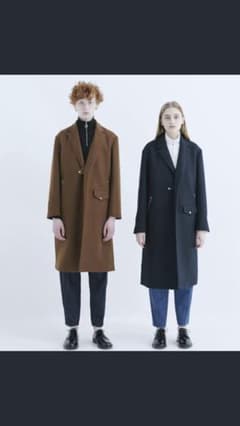 cullni チェスターコート　ブラックのサムネイル