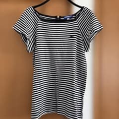 Burberry Blue Label ボーダー 半袖T シャツ 38 - メルカリ