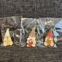 ディズニー クリスマス リルリンリンピンバッジ 3点セットのサムネイル