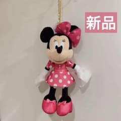 ディズニー★ミニーの日 ぬいぐるみチャーム 水玉 ピンク ミニー ぬいぐるみ チャーム ディズニー ピンク 水玉 ディズニー 制服