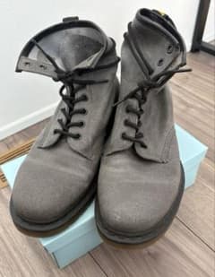 【希少スエード】Dr.Martens 8ホール　グレー UK8 美品のサムネイル