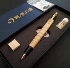 野原工芸】栃縮杢 シャープペンシル（新型／ゴールド） - メルカリ