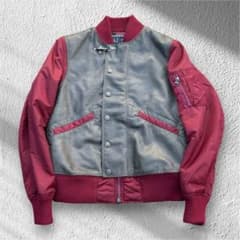 00s armani jeans archive bomber jacket - メルカリ