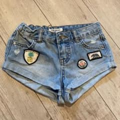 BILLABONG ワッペンデニムショートパンツ　ショートパンツのサムネイル