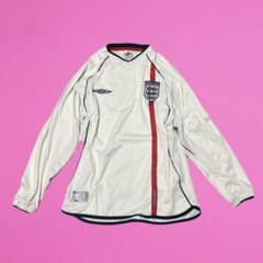 UMBRO イングランド代表 2002 長袖 ユニフォーム ホーム - メルカリ