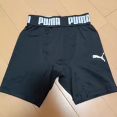 PUMA コンプレッション ショートパンツ ブラック 140のサムネイル