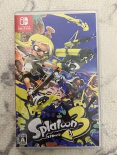 Switch スプラトゥーン3 ソフトのサムネイル