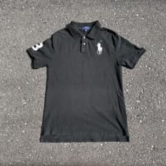 希少 Polo Ralph Laurenビッグポニー ブラック ポロシャツ - メルカリ