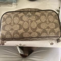Coach モノグラムポーチ ベージュ/ブラウンのサムネイル