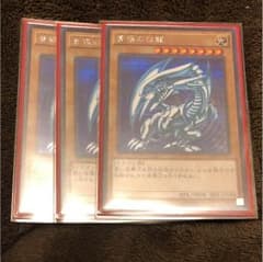 遊戯王 青眼の白龍 シク 3枚のサムネイル