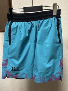 ARCH 青 バスケットボールパンツ 幾何学模様のサムネイル