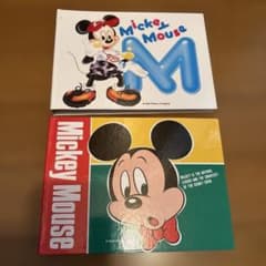 Retro Mickey Mouse autograph book (set of 2)