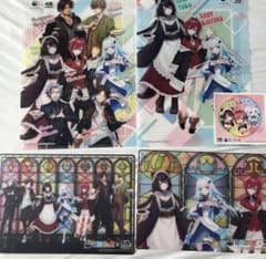 にじさんじ くら寿司 コラボ クリアファイル 下敷きシール4点セットのサムネイル