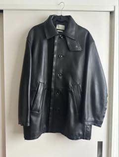 YOKE Cut-Off Leather Car Coat レザー　サイズ1のサムネイル