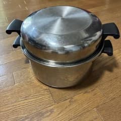 アムウェイ クイーンクック ステンレス 6L 両手鍋 - メルカリ