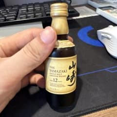 【未開封】 SUNTORY 山崎12年 シングルモルトウイスキー ミニX24缶のサムネイル
