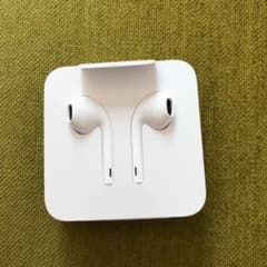 新品未使用⭐︎iPhone付属品　純正イヤフォン　変換アダプタ付のサムネイル