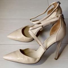 NINE WEST セパレートパンプス ベージュ 23.5cmのサムネイル