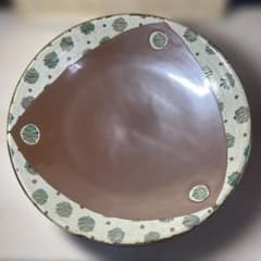 優品大作！！濱田友緒 柿釉赤絵大皿 共箱 - メルカリ