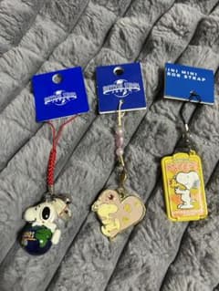 USJ スヌーピー キーホルダー セット ユニバーサルスタジオジャパン レトロのサムネイル