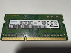 SAMSUNG ノートPC用メモリ 4GB PC3L-12800Sのサムネイル
