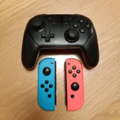 【純正】Switch プロコン & Joy-Conセット ジャンク品のサムネイル