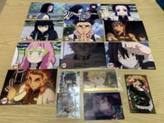 鬼滅の刃 17巻 初版本購入特典 イラストカード【全10種セット】ブロマイドのサムネイル