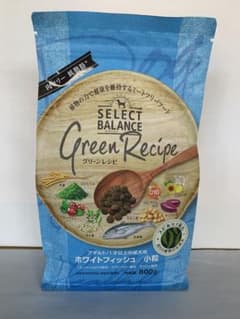 セレクトバランス グリーンレシピ ホワイトフィッシュ小粒800g1才以上
