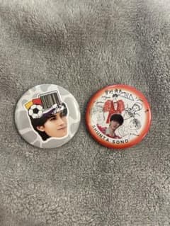 M!LK のぞいてみるく？展 缶バッジ 2種セット 曽野舜太山中柔太朗のサムネイル