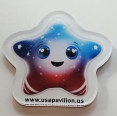 万博 アメリカ館 非売品 マグネット スパーク - メルカリ