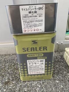 新品マイルドシーラーEPO クリア 14kgセットのサムネイル