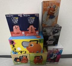 チェンソーマン フィギュア ソフビ等8点セット ポチタ パワー ボム