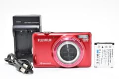 富士フィルム FUJIFILM FinePix JX420 レッド - メルカリ