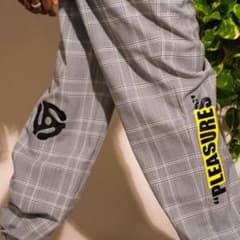 PLEASURES×Monky Time トラックパンツ【L】