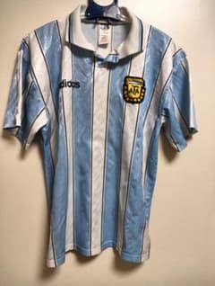 希少adidas アルゼンチン代表 サッカーシャツ Mサイズ1994 希少adidas アルゼンチン代表 サッカーシャツ Mサイズ1994 - メルカリ