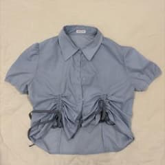 après jour mignon 半袖シャツ ブルーのサムネイル