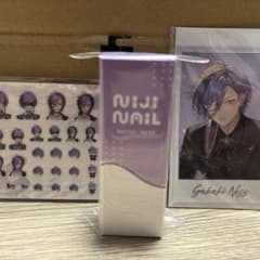 NIJI NAIL 榊ネス　ネイル　シール　チェキ　にじさんじのサムネイル
