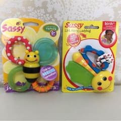 ☆新品未使用☆Sassy 歯固め 2種類☆のサムネイル
