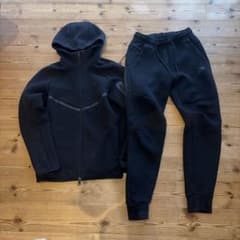 NIKE Tech Fleece セットアップ ブラック Sのサムネイル