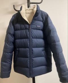Patagonia ネイビー リバーシブルサイレントダウン Mのサムネイル