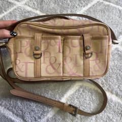 Pinky&Dianne ショルダーバッグ ベージュ ピンクのサムネイル