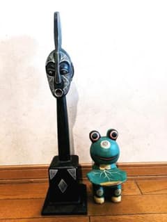 木製　アンティーク置物のサムネイル