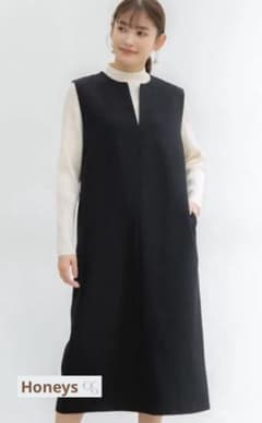 Honeys キーネック ジャンスカのサムネイル