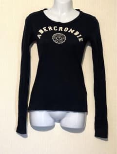 Abercrombie & Fitch XS ネイビー ロングTシャツのサムネイル
