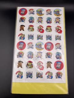 未開封品】ビックリマン レスラー軍団マグネットワッペン 当時物